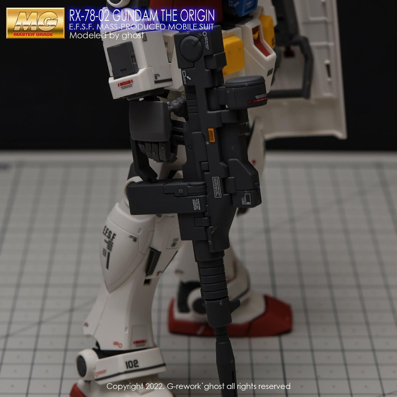 G - Rework [MG] THE ORIGIN GUNDAM (decal v2.0) - Gundam Extra - Your BEST Gunpla Supplier