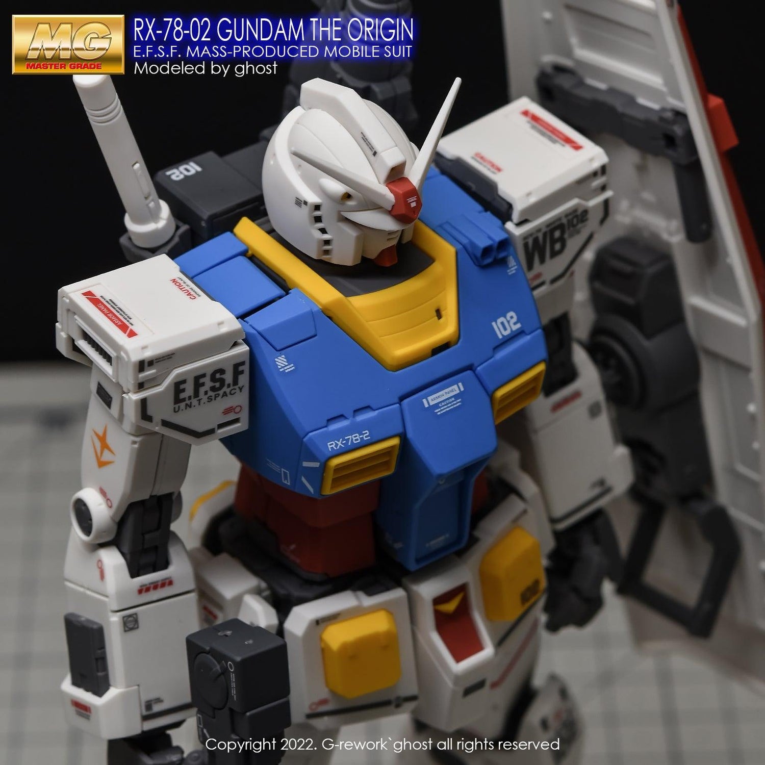 G - Rework [MG] THE ORIGIN GUNDAM (decal v2.0) - Gundam Extra - Your BEST Gunpla Supplier