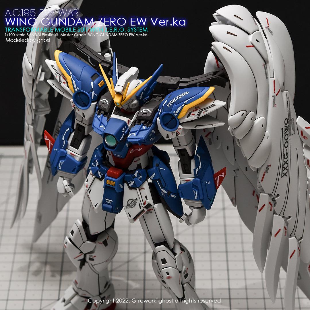 G - Rework [MG] WING ZERO EW Ver.ka (decal v2.0) - Gundam Extra - Your BEST Gunpla Supplier