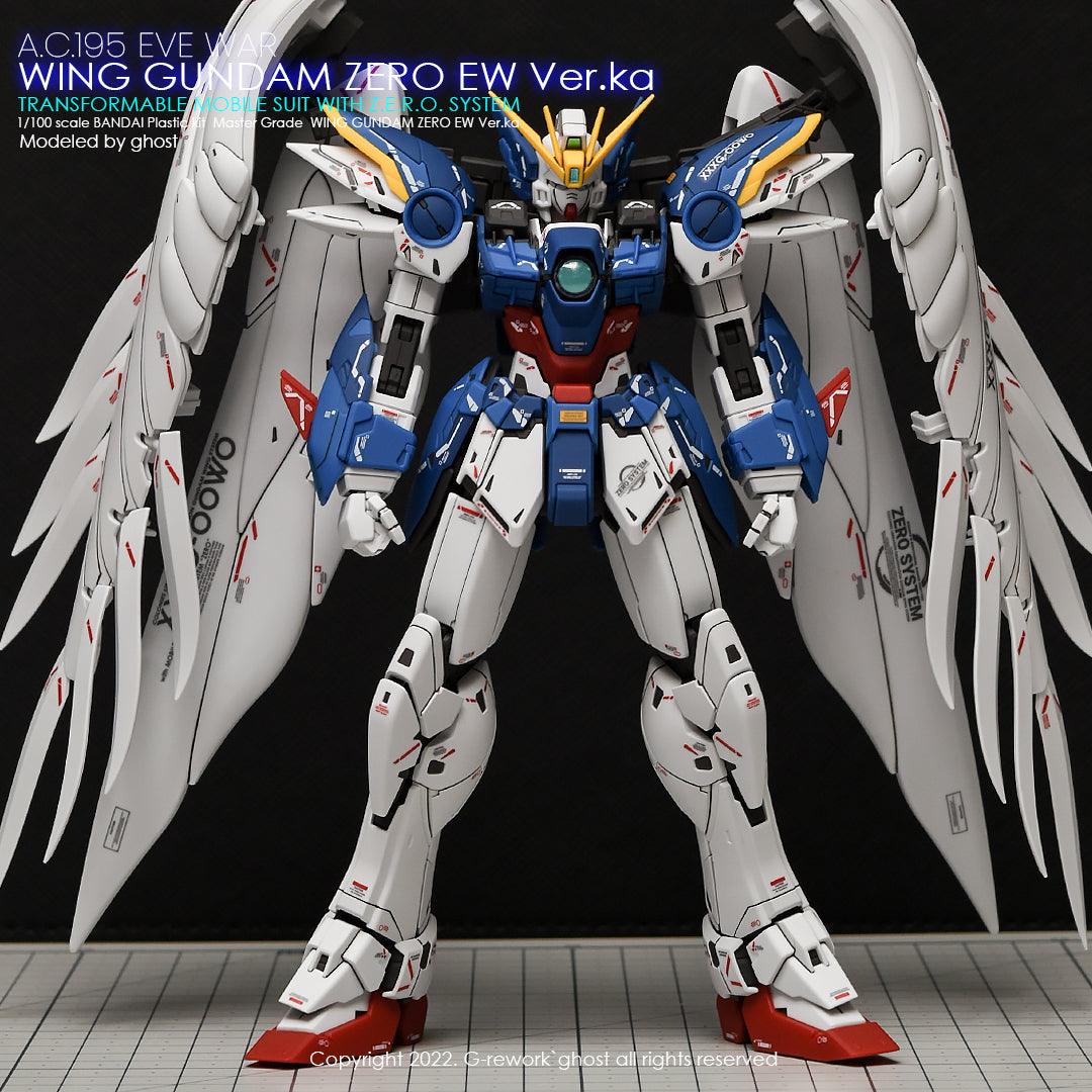 G - Rework [MG] WING ZERO EW Ver.ka (decal v2.0) - Gundam Extra - Your BEST Gunpla Supplier