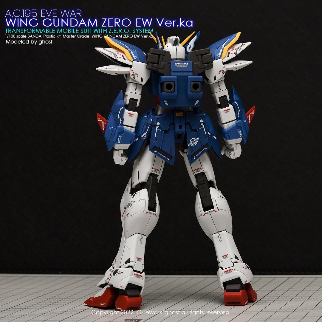 G - Rework [MG] WING ZERO EW Ver.ka (decal v2.0) - Gundam Extra - Your BEST Gunpla Supplier