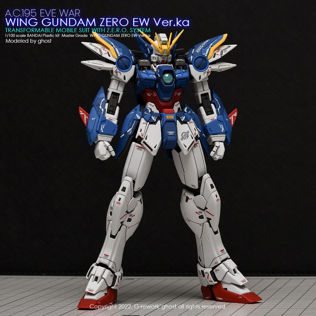 G-Rework [MG] WING ZERO EW Ver.ka (decal v2.0) – Gundam Extra-Your
