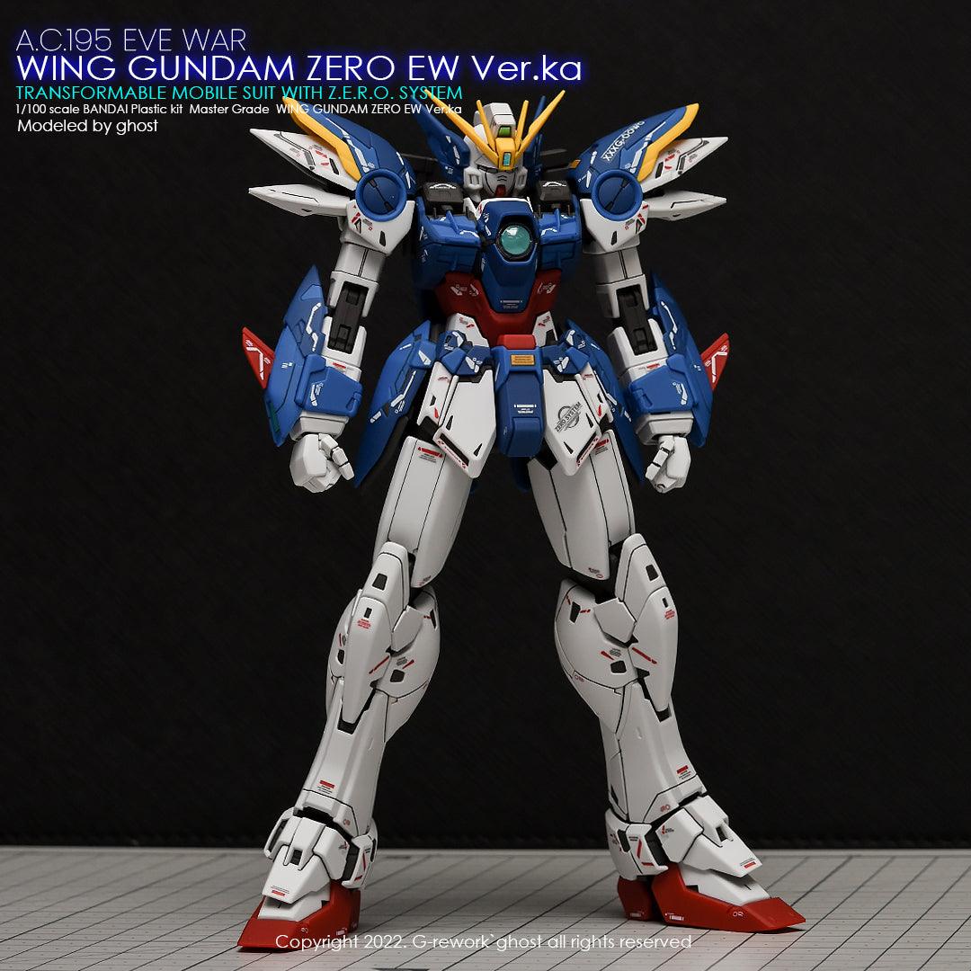 G - Rework [MG] WING ZERO EW Ver.ka (decal v2.0) - Gundam Extra - Your BEST Gunpla Supplier