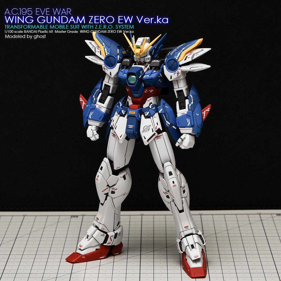 G-Rework [MG] WING ZERO EW Ver.ka (decal v2.0) – Gundam Extra-Your