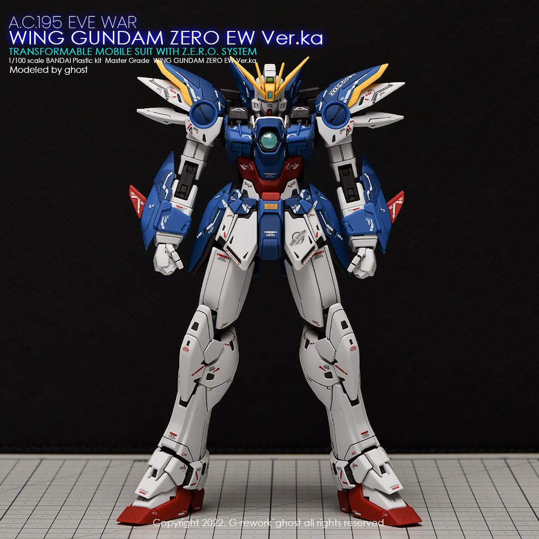 G-Rework [MG] WING ZERO EW Ver.ka (decal v2.0) – Gundam Extra-Your