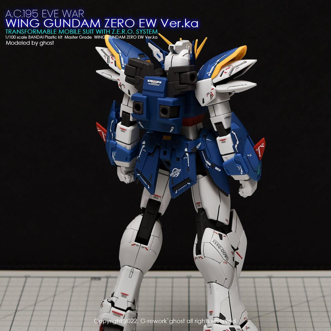 G - Rework [MG] WING ZERO EW Ver.ka (decal v2.0) - Gundam Extra - Your BEST Gunpla Supplier