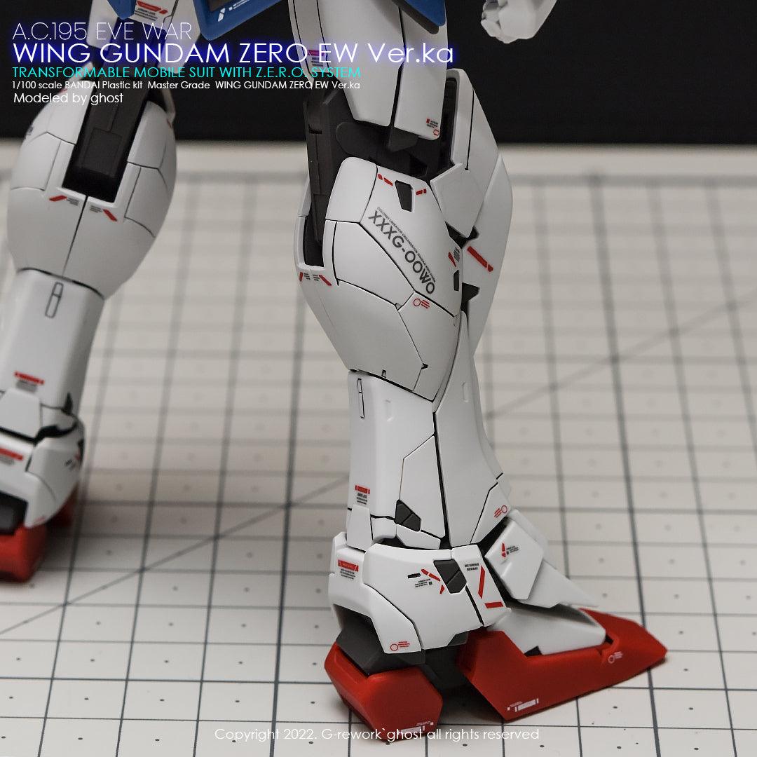 G - Rework [MG] WING ZERO EW Ver.ka (decal v2.0) - Gundam Extra - Your BEST Gunpla Supplier