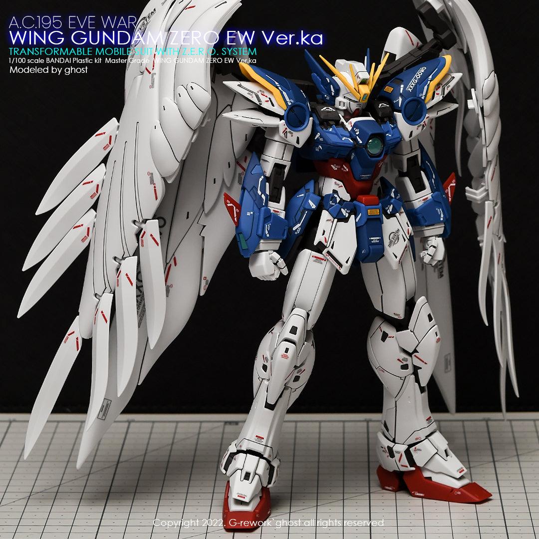 G - Rework [MG] WING ZERO EW Ver.ka (decal v2.0) - Gundam Extra - Your BEST Gunpla Supplier