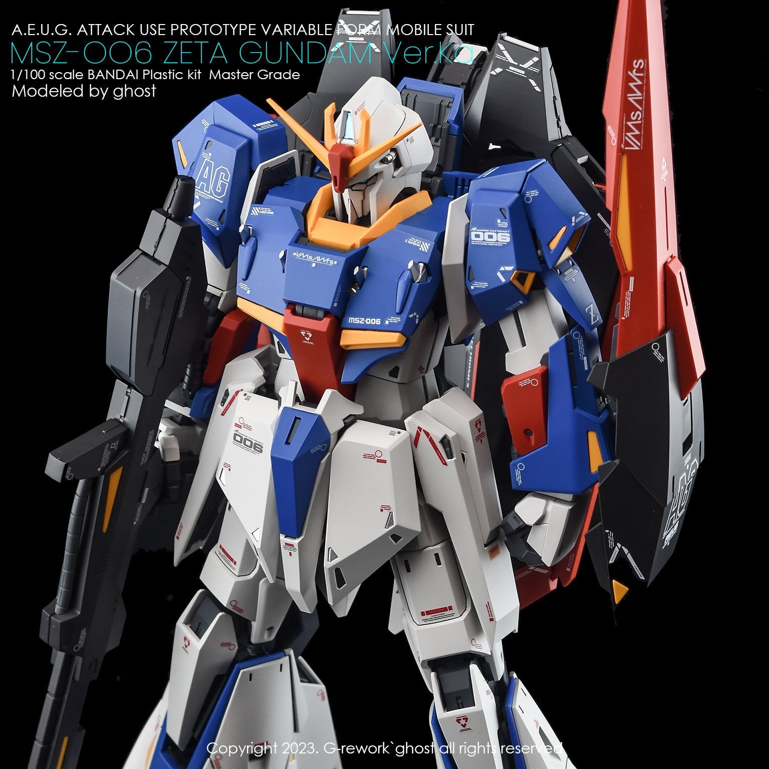 G-Rework [MG] ZETA GUNDAM Ver.Ka – Gundam Extra-Your BEST Gunpla