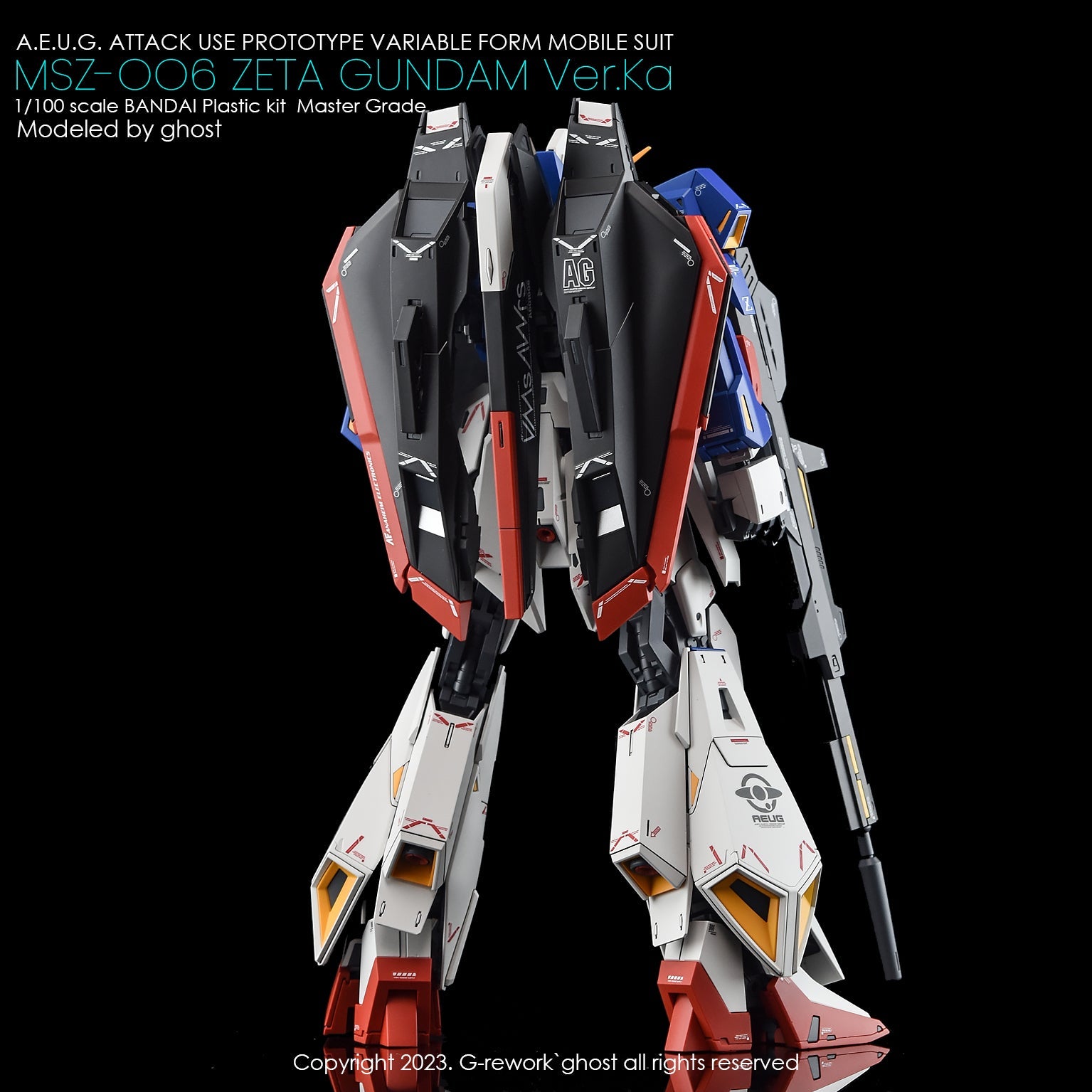 G-Rework [MG] ZETA GUNDAM Ver.Ka – Gundam Extra-Your BEST Gunpla