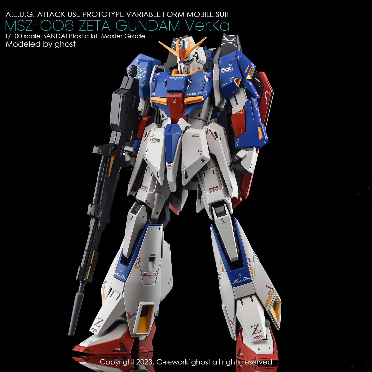 G-Rework [MG] ZETA GUNDAM Ver.Ka – Gundam Extra-Your BEST Gunpla