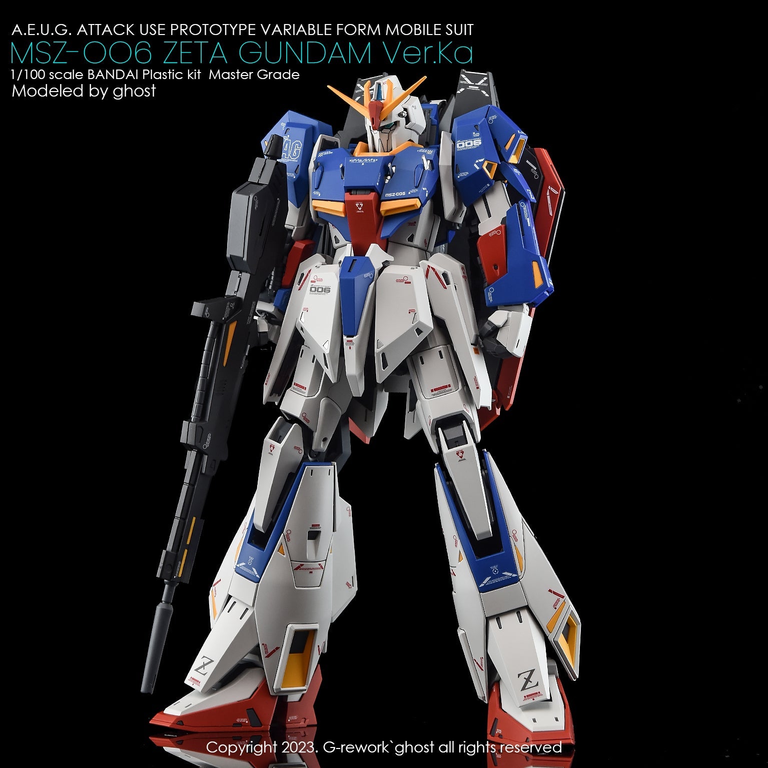 G - Rework [MG] ZETA GUNDAM Ver.Ka - Gundam Extra - Your BEST Gunpla Supplier