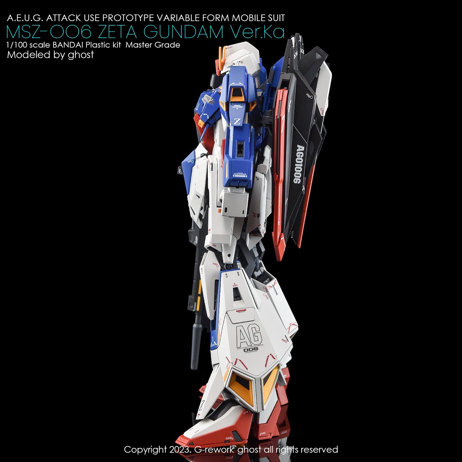 G - Rework [MG] ZETA GUNDAM Ver.Ka - Gundam Extra - Your BEST Gunpla Supplier