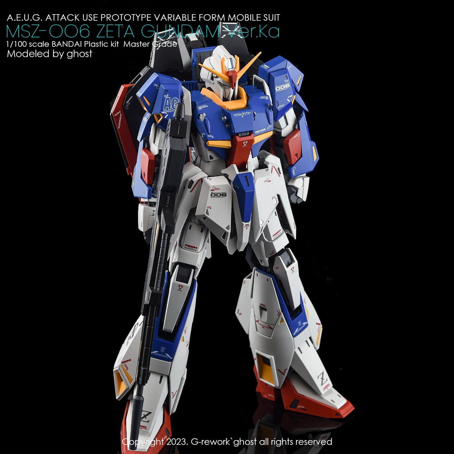 G - Rework [MG] ZETA GUNDAM Ver.Ka - Gundam Extra - Your BEST Gunpla Supplier