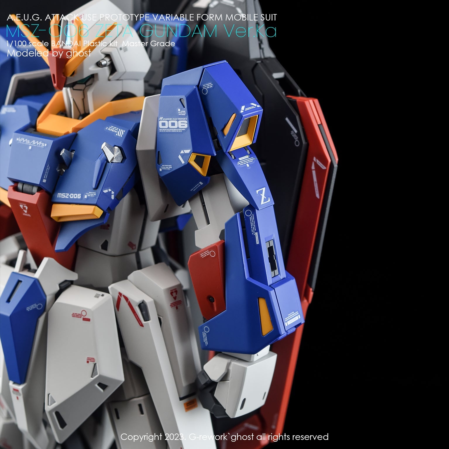 G - Rework [MG] ZETA GUNDAM Ver.Ka - Gundam Extra - Your BEST Gunpla Supplier