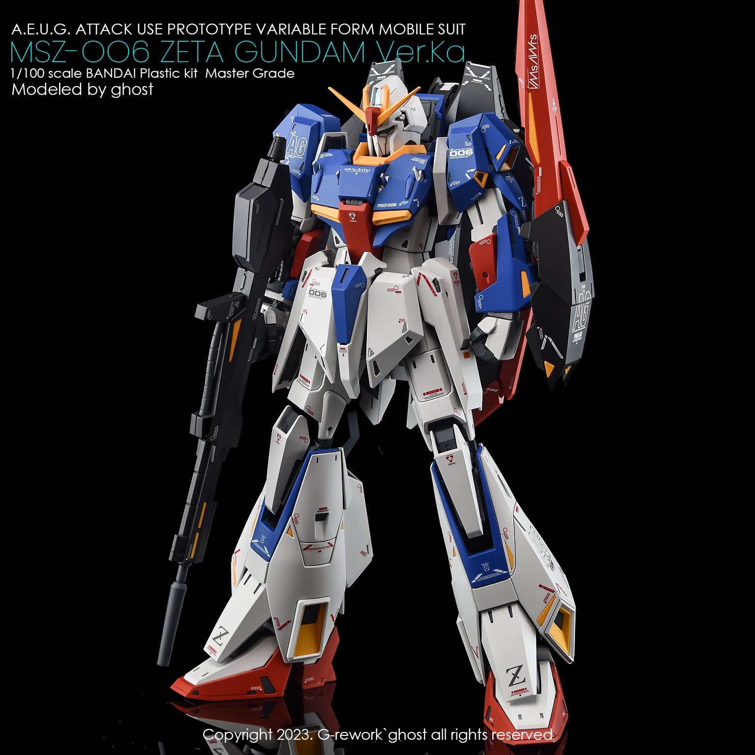 G - Rework [MG] ZETA GUNDAM Ver.Ka - Gundam Extra - Your BEST Gunpla Supplier