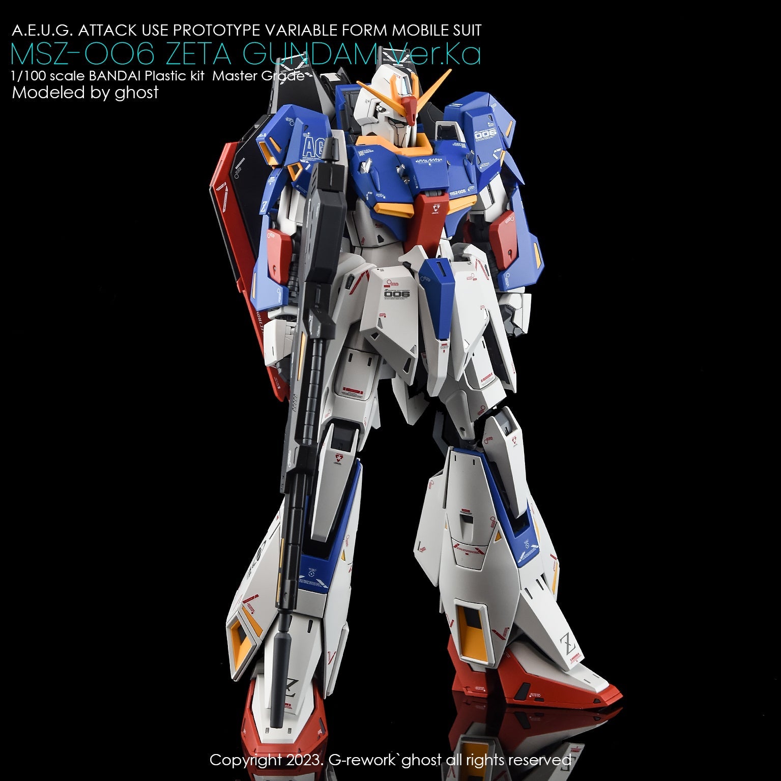 G - Rework [MG] ZETA GUNDAM Ver.Ka - Gundam Extra - Your BEST Gunpla Supplier