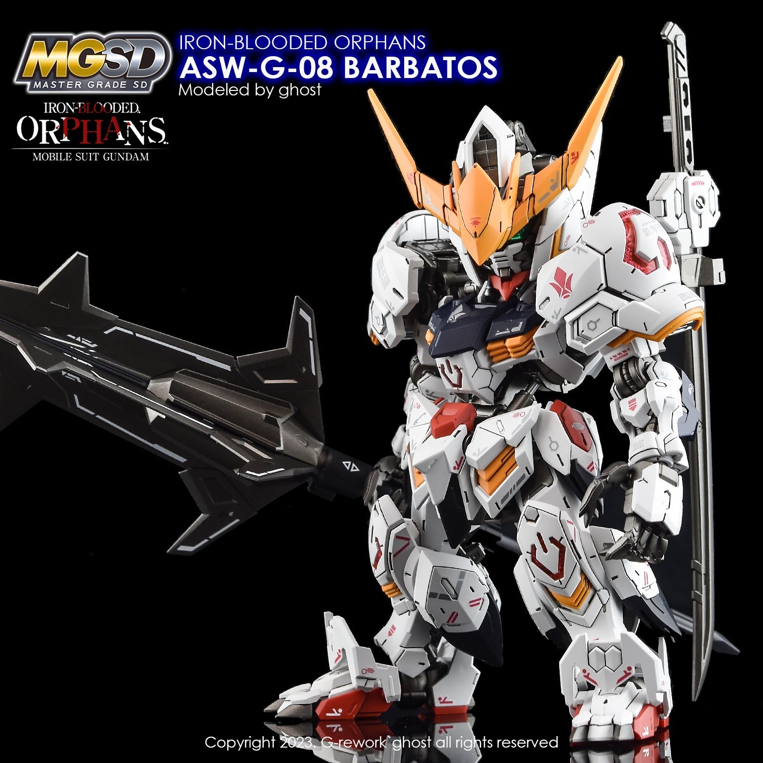 G-Rework [MGSD] GUNDAM BARBATOS Water Decal – Gundam Extra-Your