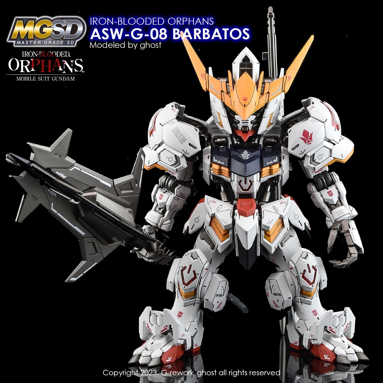 G - Rework [MGSD] GUNDAM BARBATOS - Gundam Extra - Your BEST Gunpla Supplier