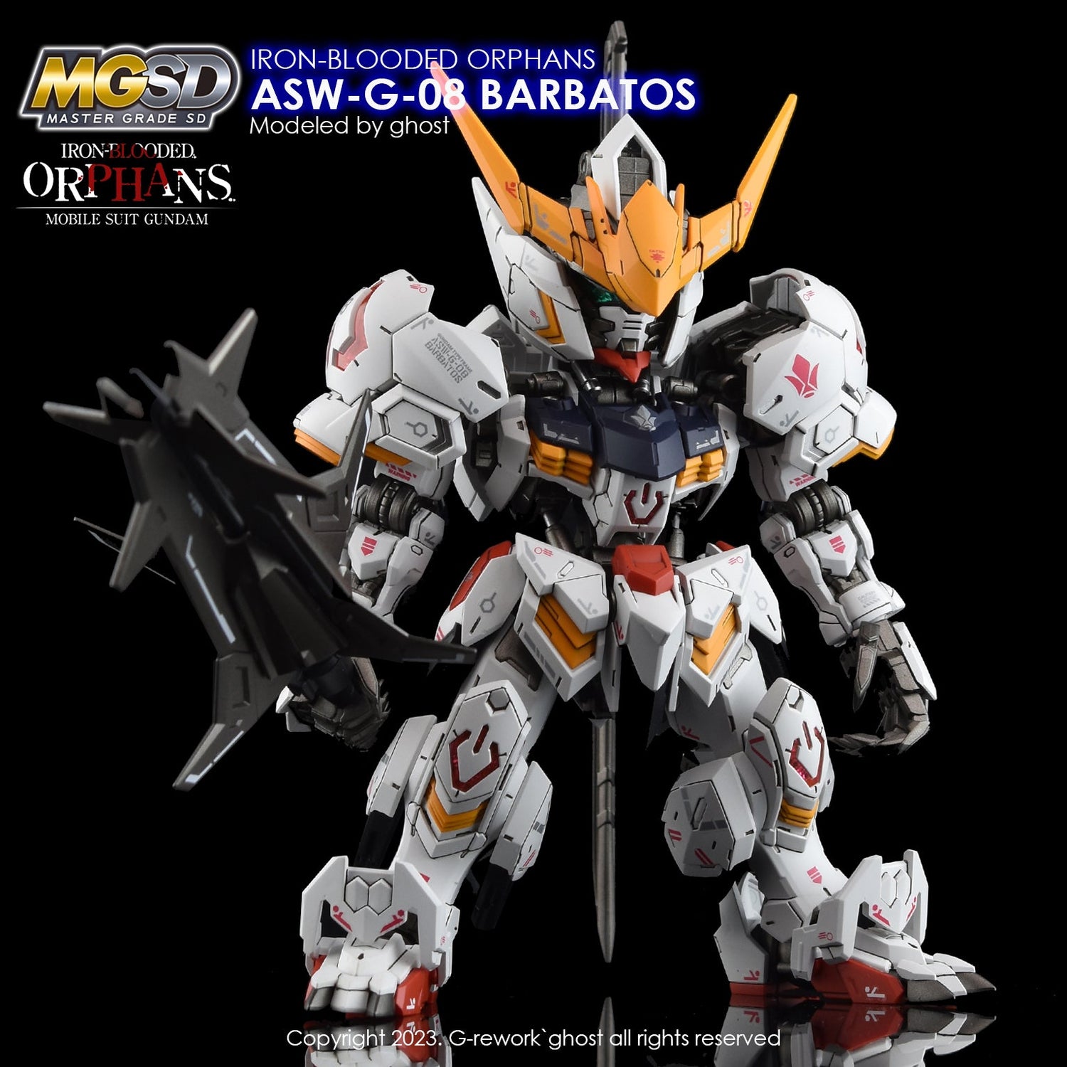 G - Rework [MGSD] GUNDAM BARBATOS - Gundam Extra - Your BEST Gunpla Supplier