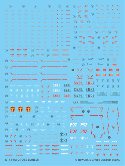 G - Rework [RG] CROSSBONE GUNDAM X1 - Gundam Extra - Your BEST Gunpla Supplier