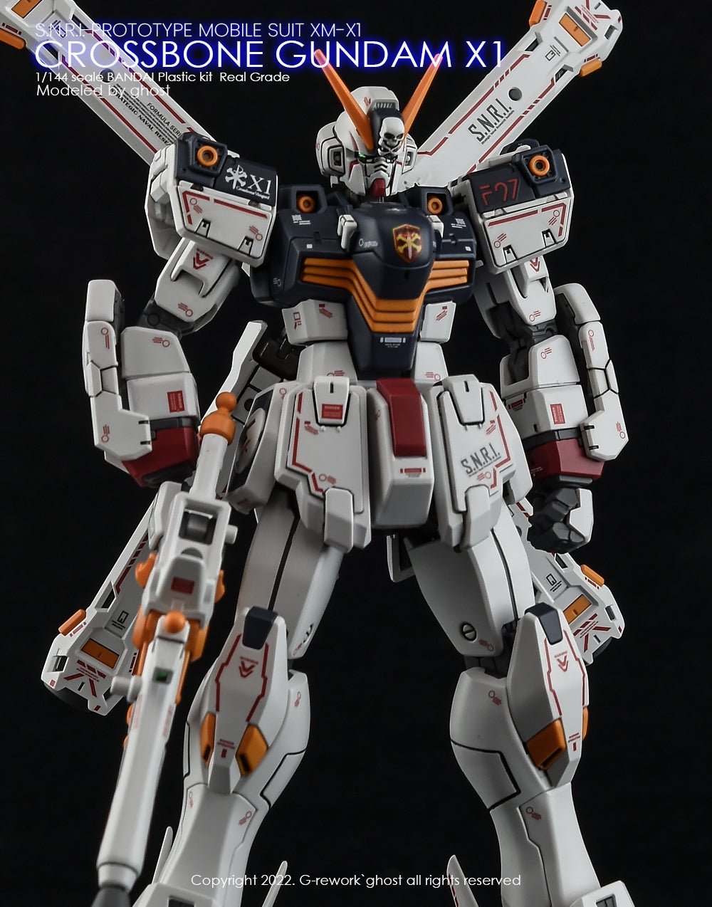 G - Rework [RG] CROSSBONE GUNDAM X1 - Gundam Extra - Your BEST Gunpla Supplier