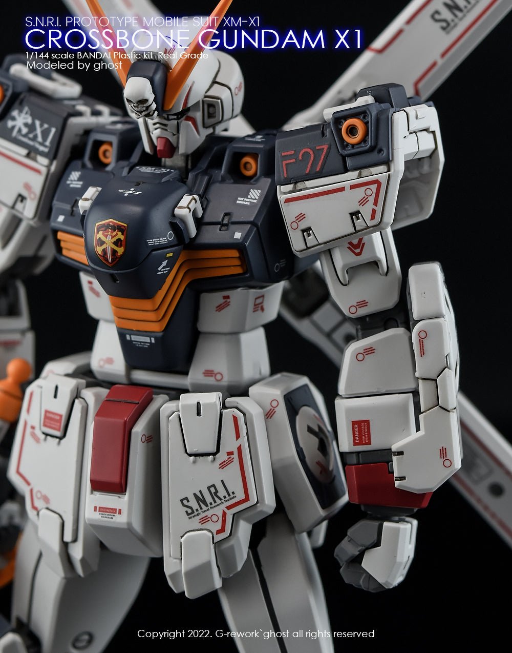 G - Rework [RG] CROSSBONE GUNDAM X1 - Gundam Extra - Your BEST Gunpla Supplier