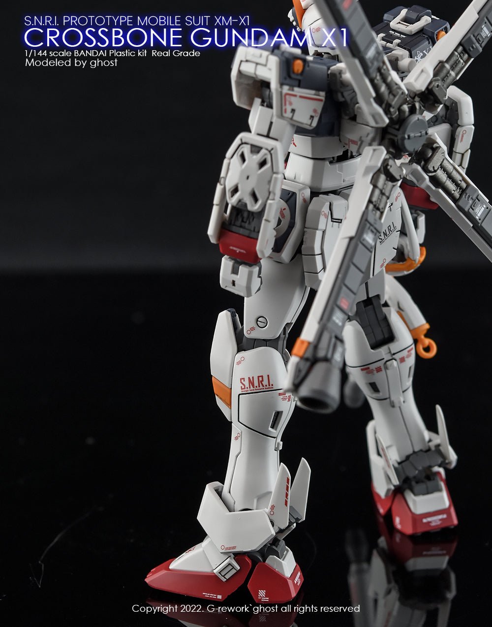 G - Rework [RG] CROSSBONE GUNDAM X1 - Gundam Extra - Your BEST Gunpla Supplier