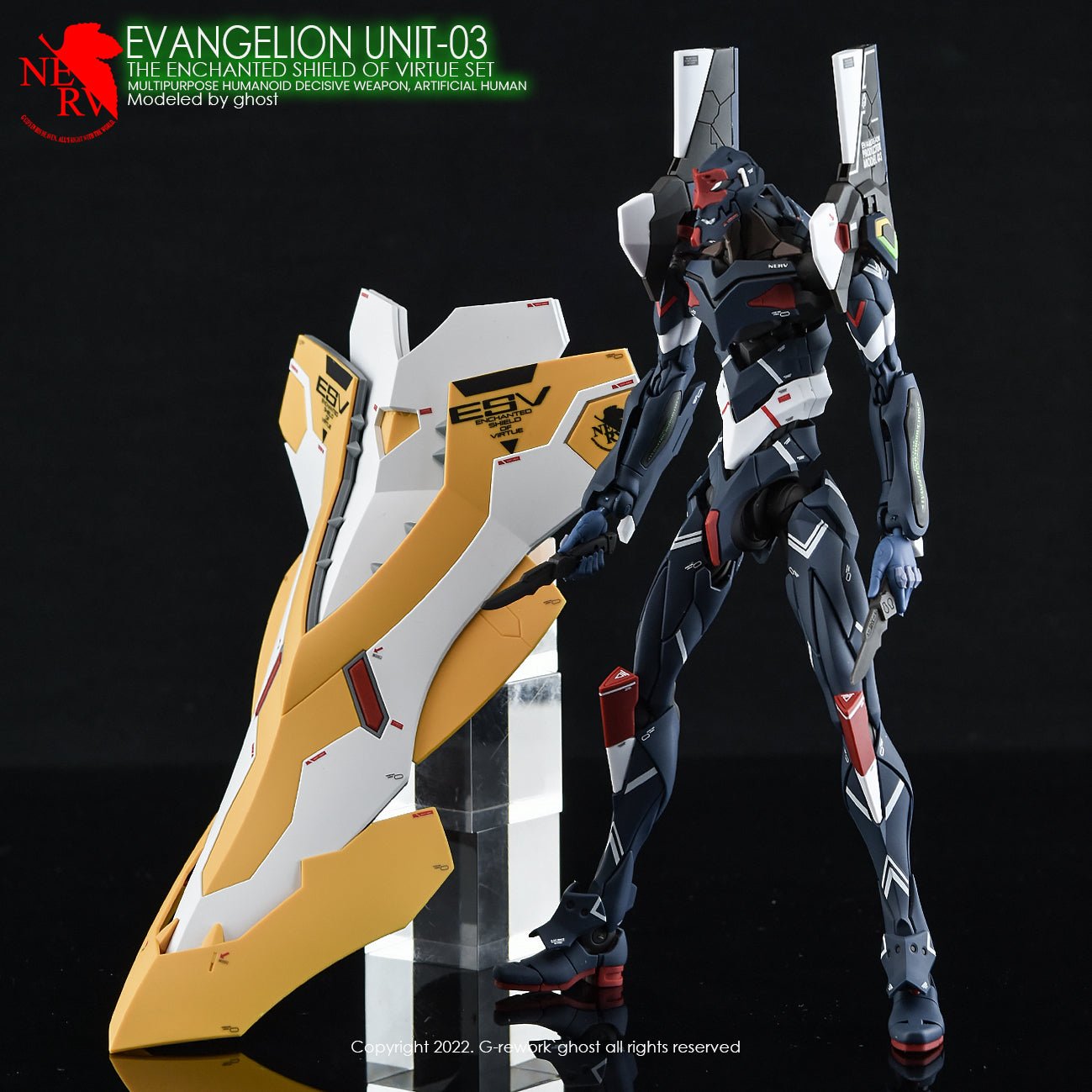 G - Rework [RG] EVANGELION 03 SHILD SET - Gundam Extra - Your BEST Gunpla Supplier