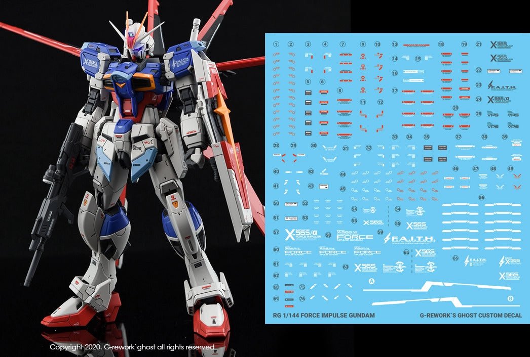 G - Rework [RG] FORCE IMPULSE GUNDAM - Gundam Extra - Your BEST Gunpla Supplier