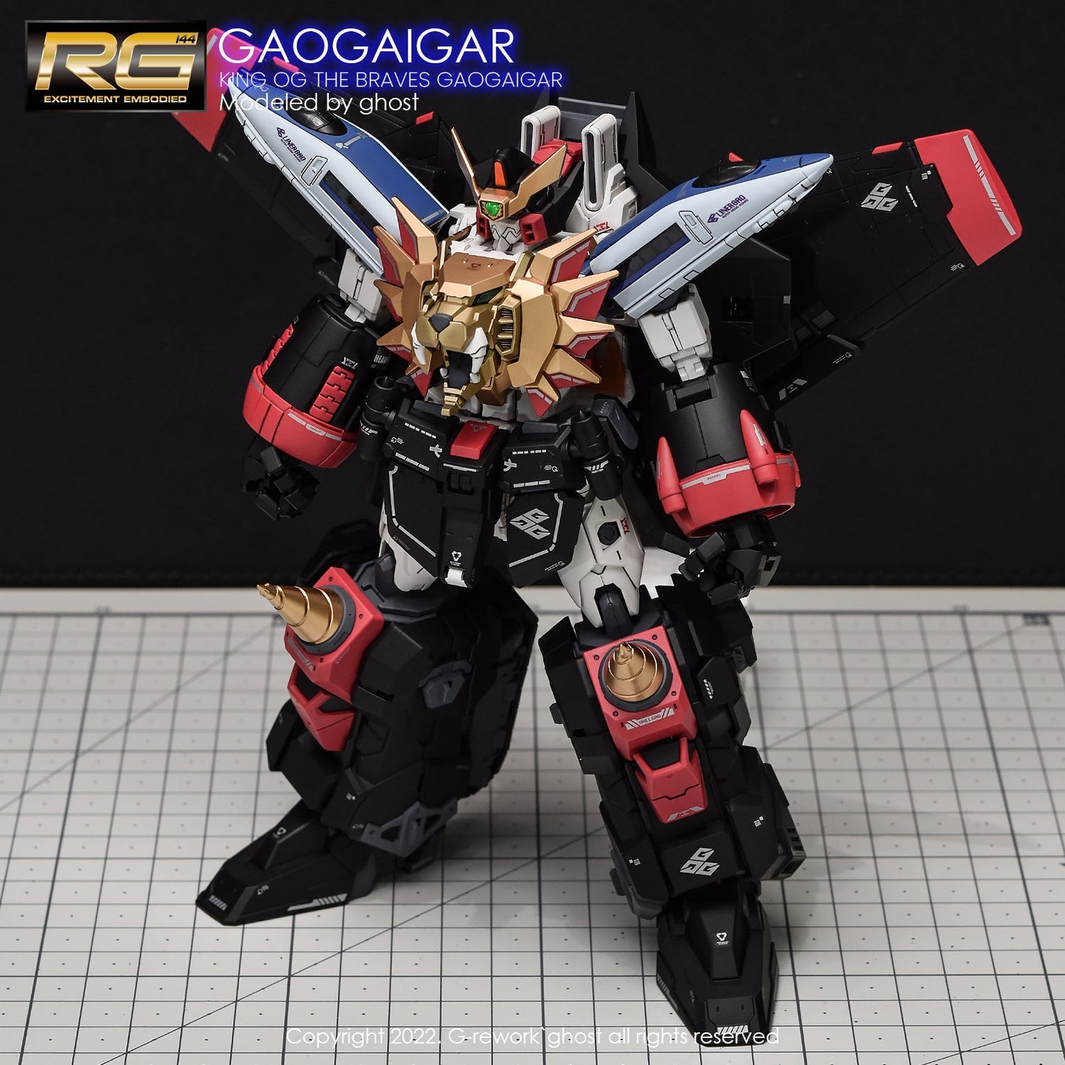 G - Rework [RG] GAOGAIGAR - Gundam Extra - Your BEST Gunpla Supplier