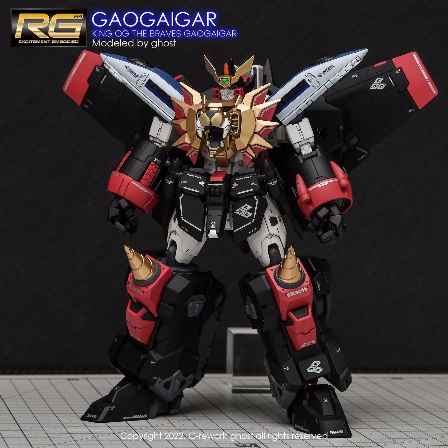 G - Rework [RG] GAOGAIGAR - Gundam Extra - Your BEST Gunpla Supplier