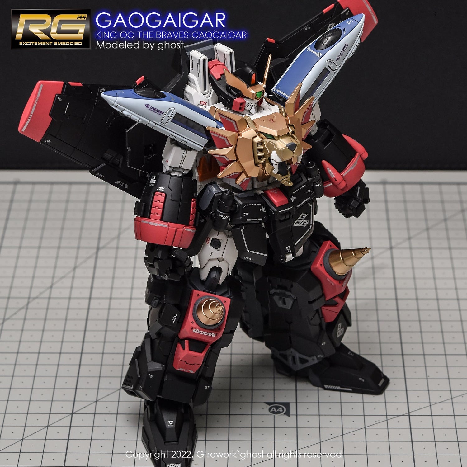 G - Rework [RG] GAOGAIGAR - Gundam Extra - Your BEST Gunpla Supplier