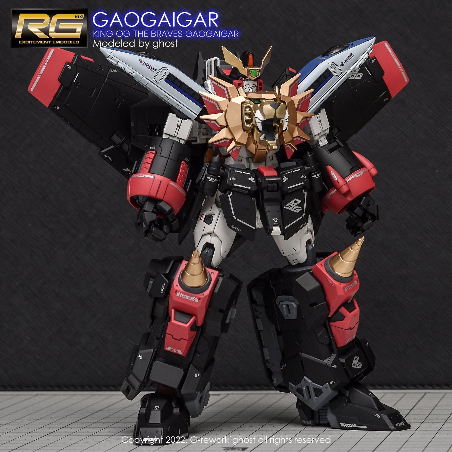 G - Rework [RG] GAOGAIGAR - Gundam Extra - Your BEST Gunpla Supplier