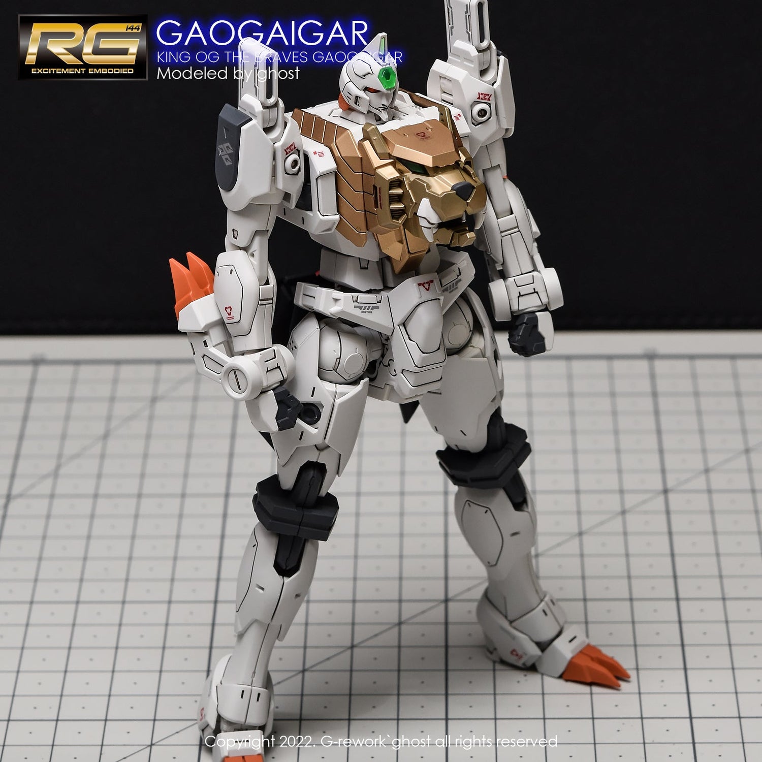 G - Rework [RG] GAOGAIGAR - Gundam Extra - Your BEST Gunpla Supplier