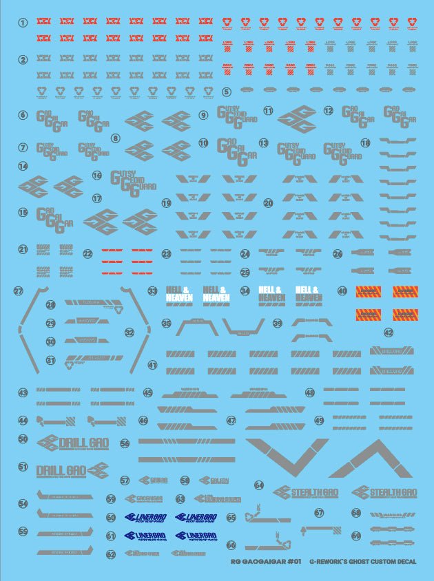 G - Rework [RG] GAOGAIGAR - Gundam Extra - Your BEST Gunpla Supplier