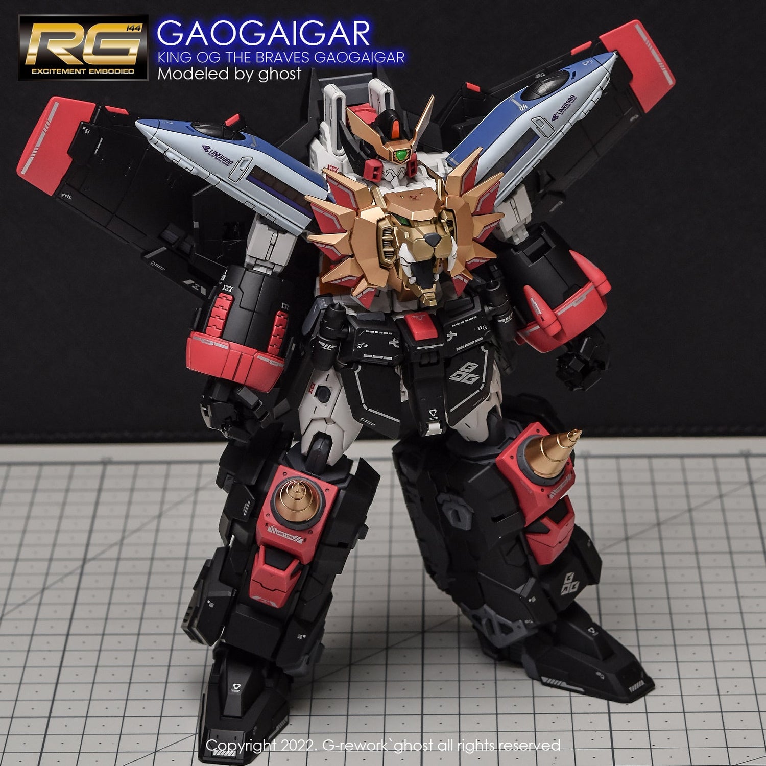 G - Rework [RG] GAOGAIGAR - Gundam Extra - Your BEST Gunpla Supplier