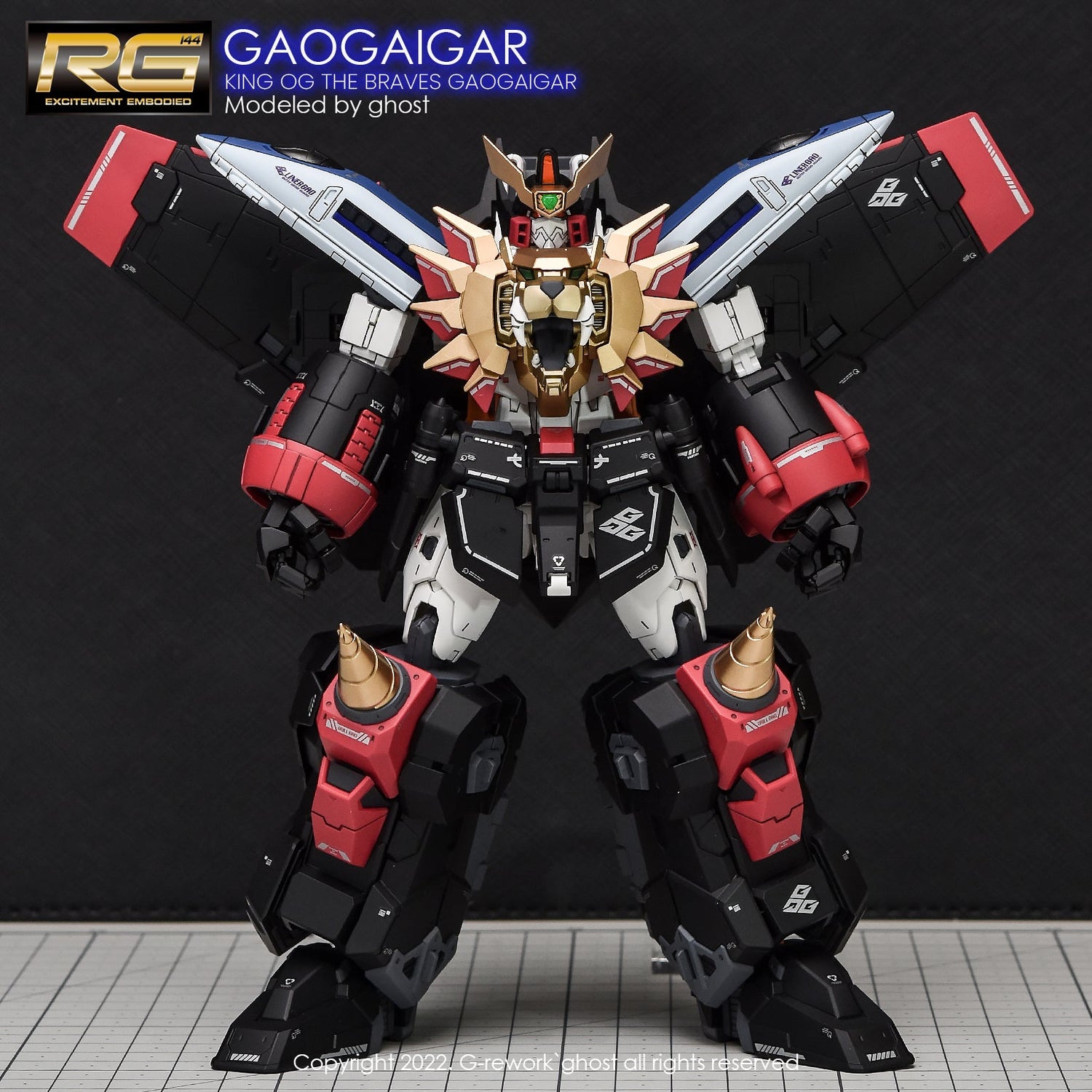 G - Rework [RG] GAOGAIGAR - Gundam Extra - Your BEST Gunpla Supplier