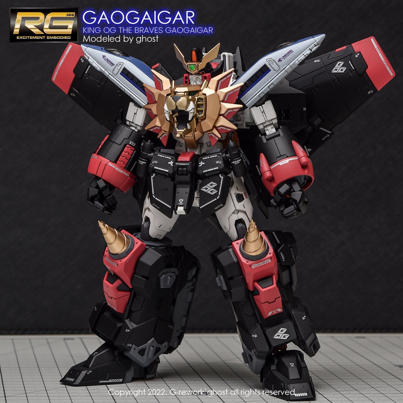 G - Rework [RG] GAOGAIGAR - Gundam Extra - Your BEST Gunpla Supplier