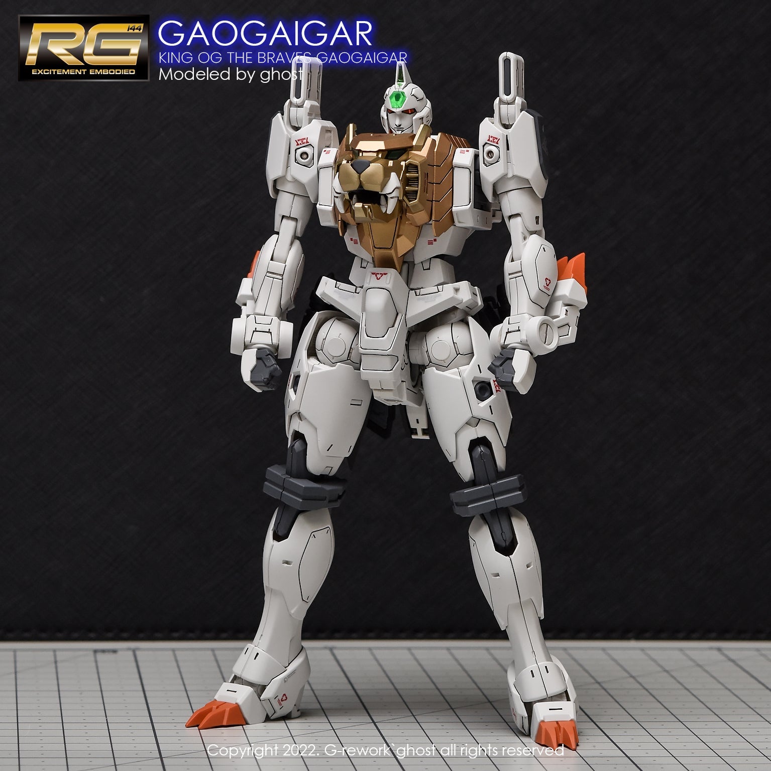 G - Rework [RG] GAOGAIGAR - Gundam Extra - Your BEST Gunpla Supplier