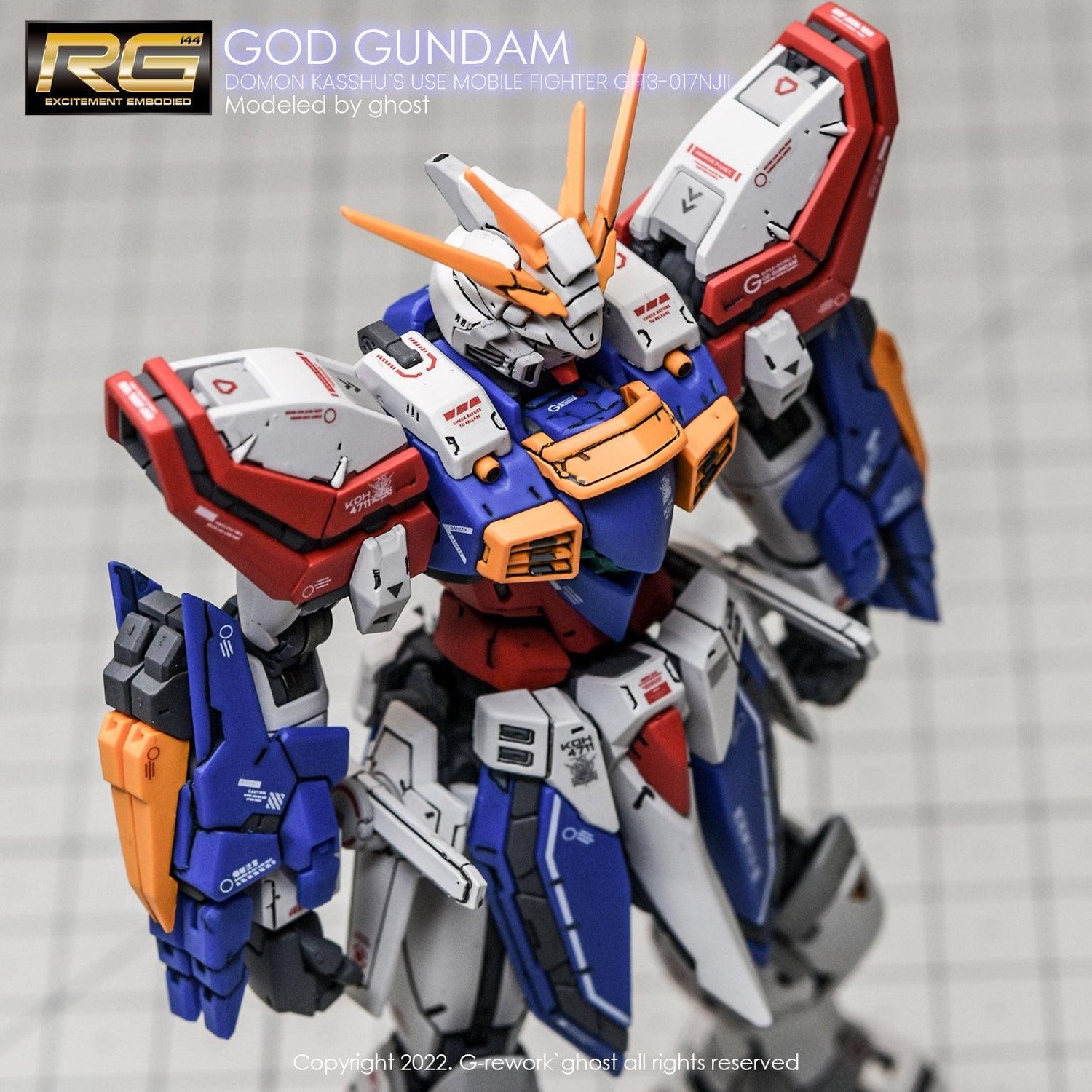 G - Rework [RG] GOD GUNDAM - Gundam Extra - Your BEST Gunpla Supplier