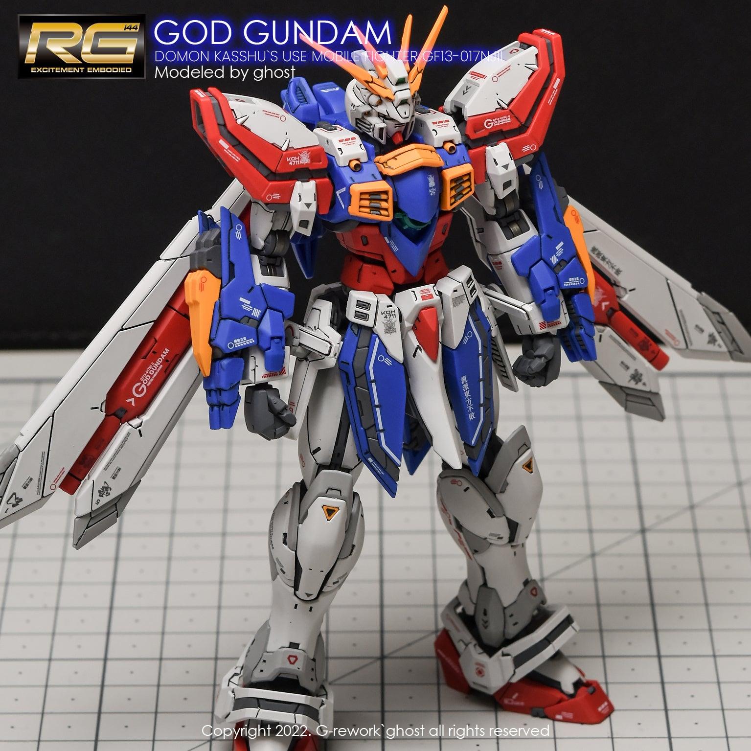 G - Rework [RG] GOD GUNDAM - Gundam Extra - Your BEST Gunpla Supplier