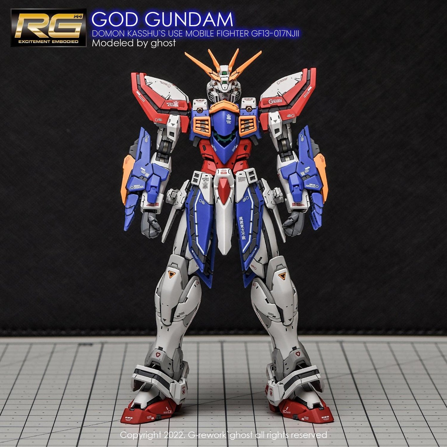 G - Rework [RG] GOD GUNDAM - Gundam Extra - Your BEST Gunpla Supplier