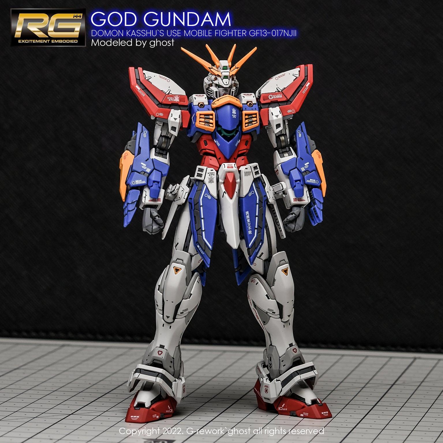 G-Rework [RG] GOD GUNDAM – Gundam Extra-Your BEST Gunpla Supplier
