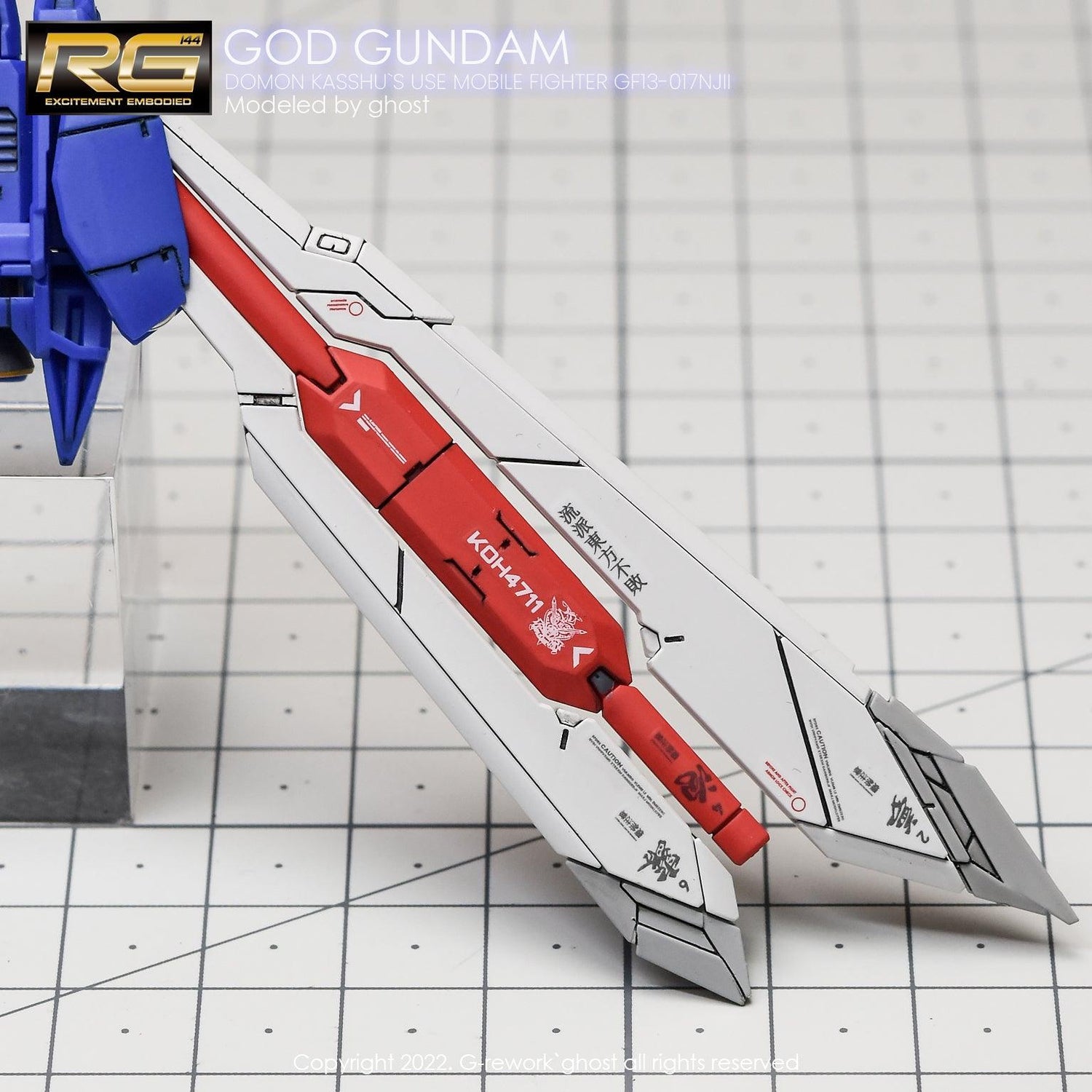 G - Rework [RG] GOD GUNDAM - Gundam Extra - Your BEST Gunpla Supplier