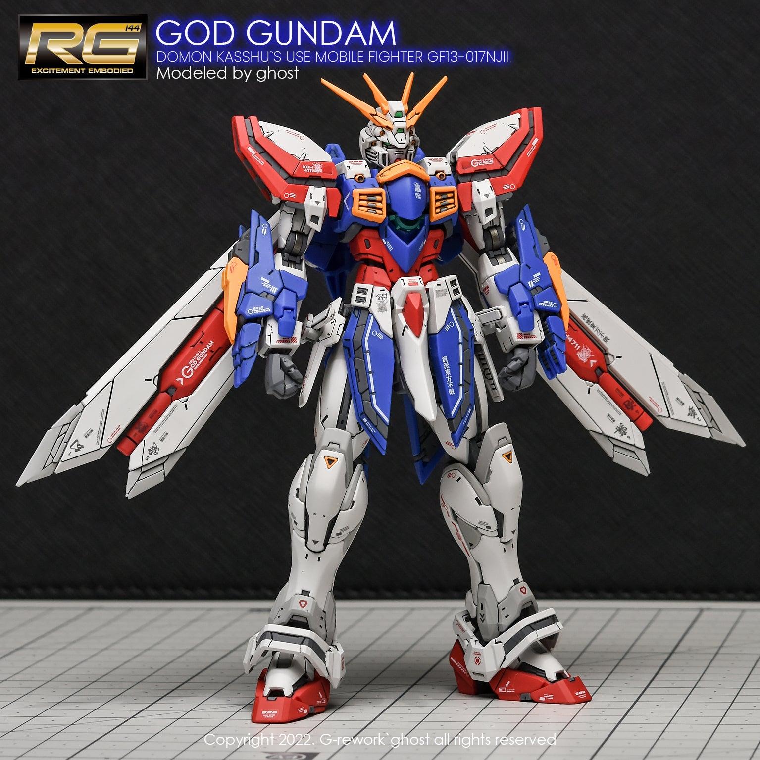 G - Rework [RG] GOD GUNDAM - Gundam Extra - Your BEST Gunpla Supplier