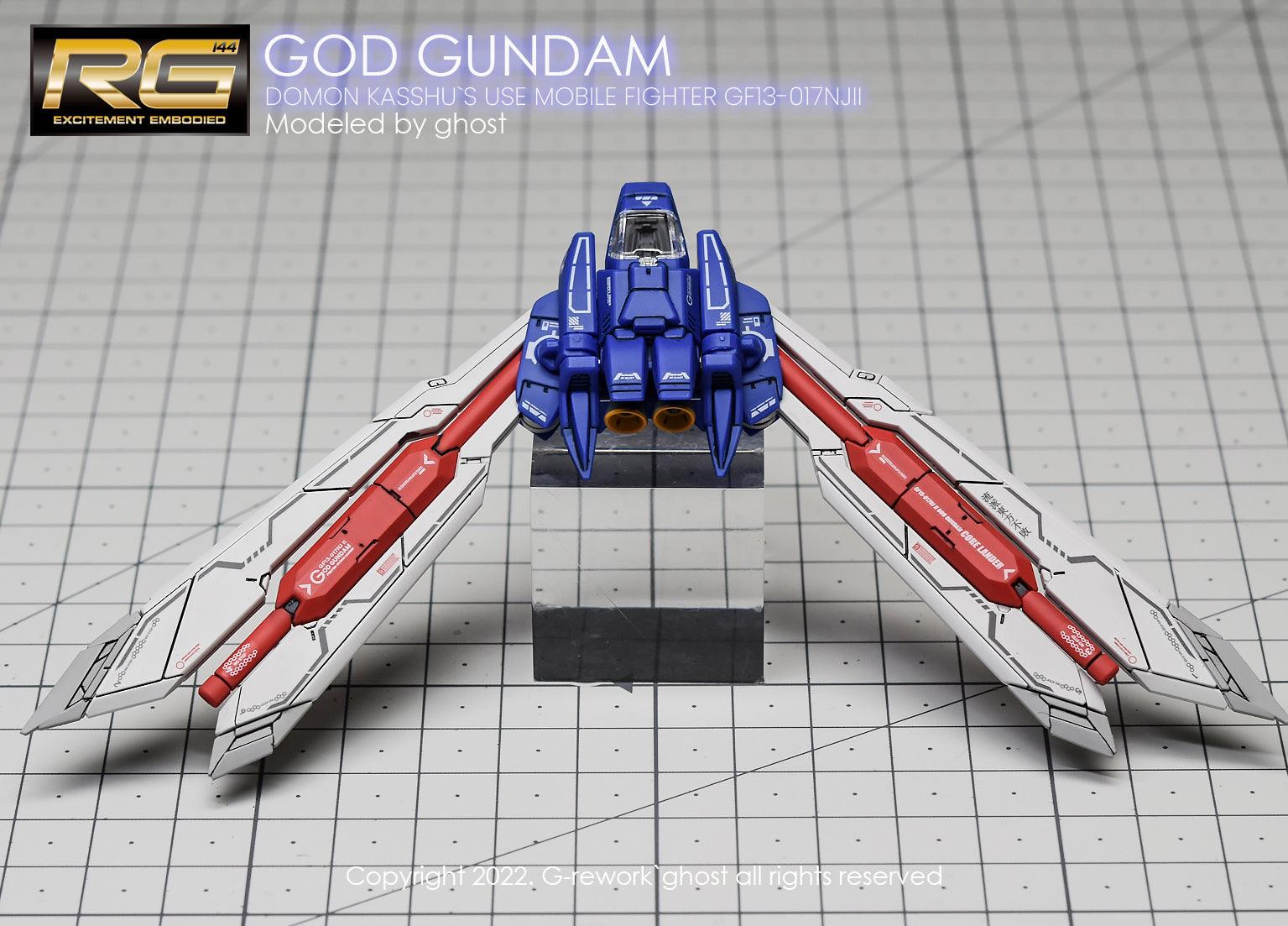 G - Rework [RG] GOD GUNDAM - Gundam Extra - Your BEST Gunpla Supplier