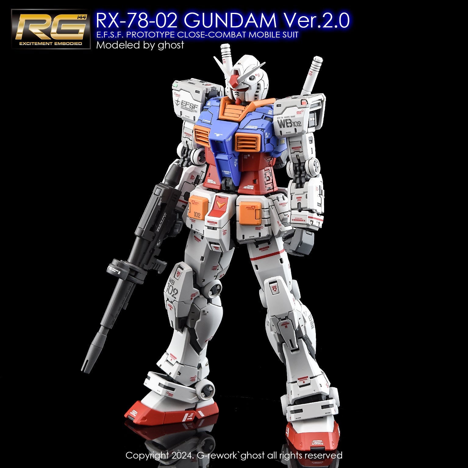 ロボット RG RX-78-2 GUNDAM ver.2.0 SHINING GUNDAM RG RX-78-2 GUNDAM ver.2.0 SHINING GUNDAM RG RX-78-2 Gundam