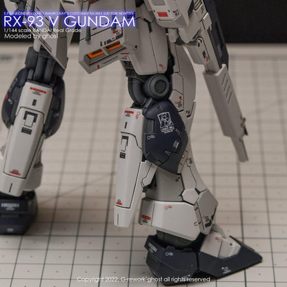 G - Rework [RG] RX - 93 V GUNDAM (decal v2.0) - Gundam Extra - Your BEST Gunpla Supplier