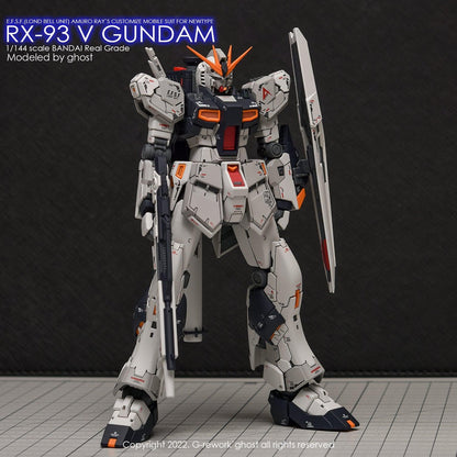 G - Rework [RG] RX - 93 V GUNDAM (decal v2.0) - Gundam Extra - Your BEST Gunpla Supplier